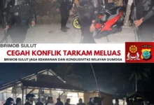 Foto pendukung berita Personel Brimob Polda Sulut Amankan Wilayah Dumoga, Antisipasi Tawuran Tidak Meluas