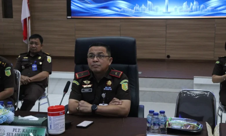 Foto pendukung berita Rakornas Komisi Kejaksaan RI, Kejati Sulut Ikut Konsolidasi Nasional Akselerasi Transformasi Pengawasan
