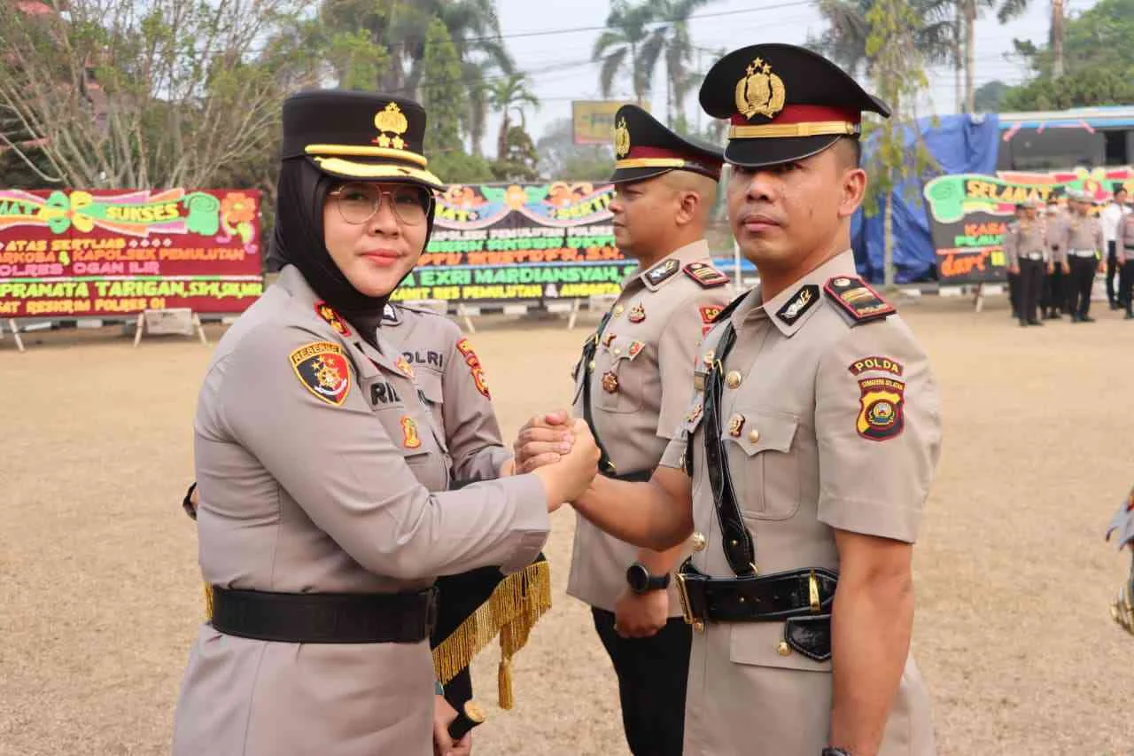 Foto pendukung berita Tinggalkan Polsek Pemulutan, AKP Nugrah Angga Oktari Kini Jabat Kapolsek Kota Agung